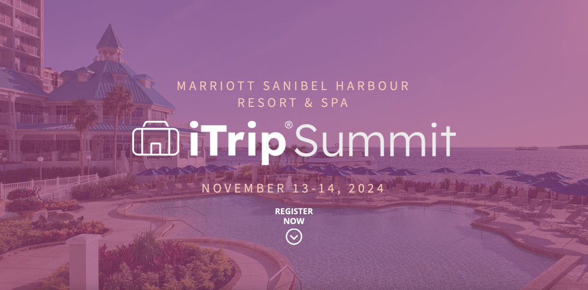 We are thrilled to be sponsoring the 2024 <a href="/itripnet/">iTrip®</a> Summit in Sanibel, Florida, November 13th and 14th. Matt Gresko will be representing <a href="/HeyBreezeway/">Breezeway</a>. Come say hello at our booth, and don't miss Matt's breakout session Thursday at 1 pm in the Island Room.
hubs.la/Q02Wj4sg0