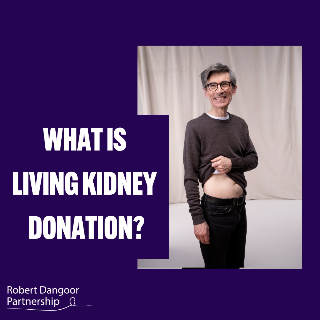 What is living kidney donation?

Living kidney donation is when someone chooses to give one of their kidneys to a person with kidney failure who needs a transplant.

Discover more on our website, including how one donation can save up to three lives donateakidney.co.uk/living-kidney-…