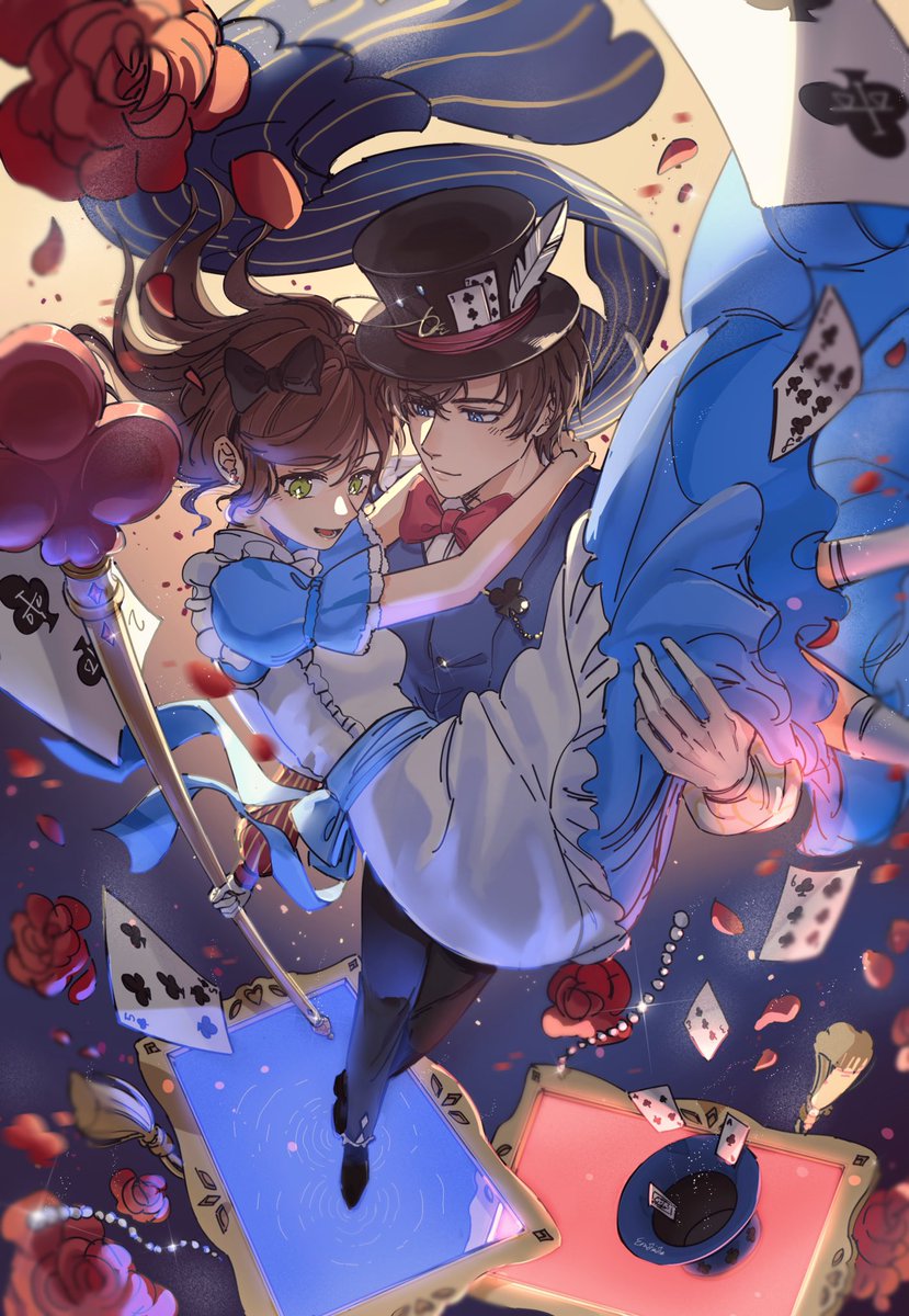 #TearsOfThemis #ArtemWing #ArtemxRosa 
I’m doneeeee :DDDD
I will forever love alice in wonderland🥹🥹