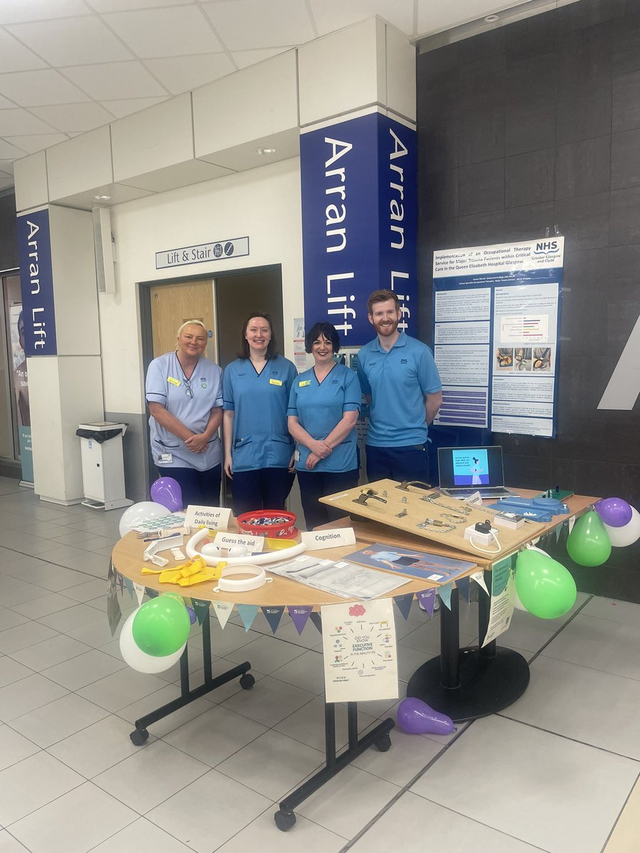 It’s #OTWeek24! We’ve been celebrating this week with a cuppa &amp; catch up for our OT staff, as well as showcasing the role &amp; impact of OT within our acute services. Thanks to all our OT staff for the work you do &amp; the invaluable contribution you make to our patients!