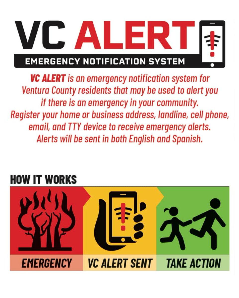 REMINDER
Register to receive emergency alerts at readyventuracounty.org/vc-alert/