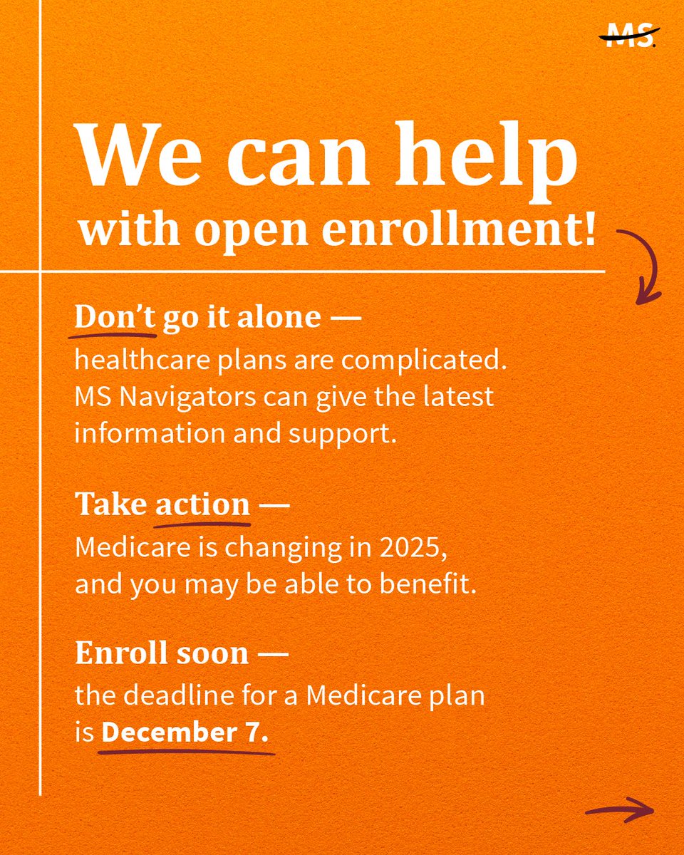 National MS Society tweet media