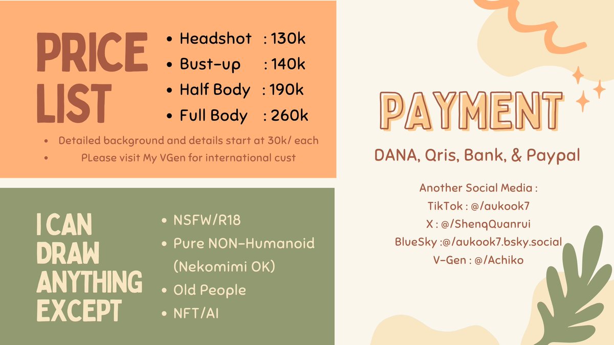 Achiko- 1/3 CMMSSN OPEN:✧。 tweet media