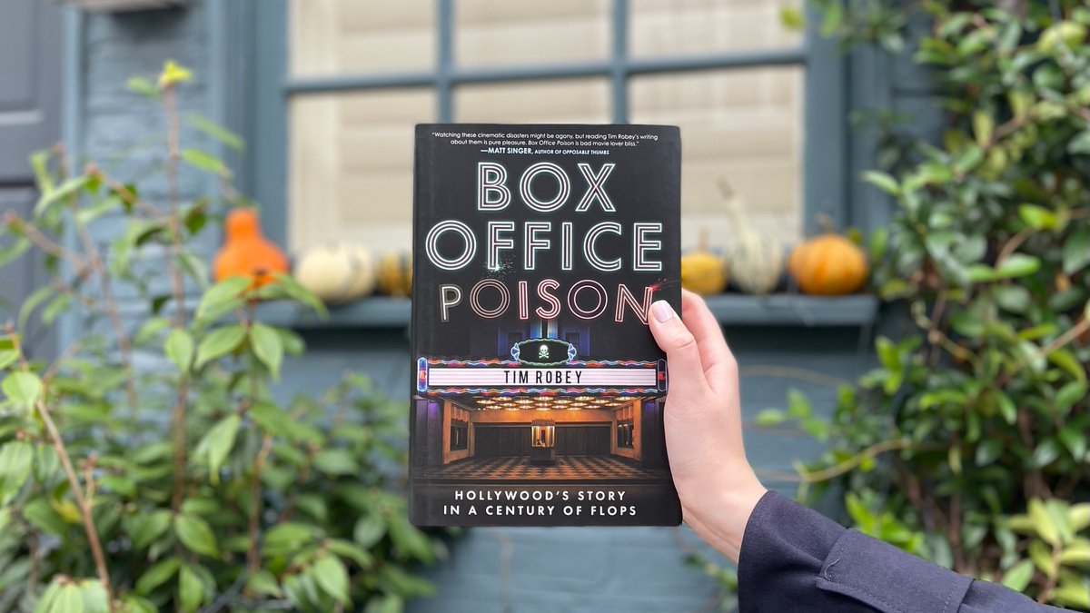 "An instant classic" - Andrew O'Hagan

"A rollicking, gossipy triumph." - Daily Telegraph

Happy publication day to Tim Robey and BOX OFFICE POISON🎥🎞️

📚waterstones.com/book/box-offic…
📚uk.bookshop.org/p/books/box-of…