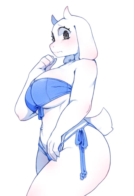 Some quick art of goat mom 