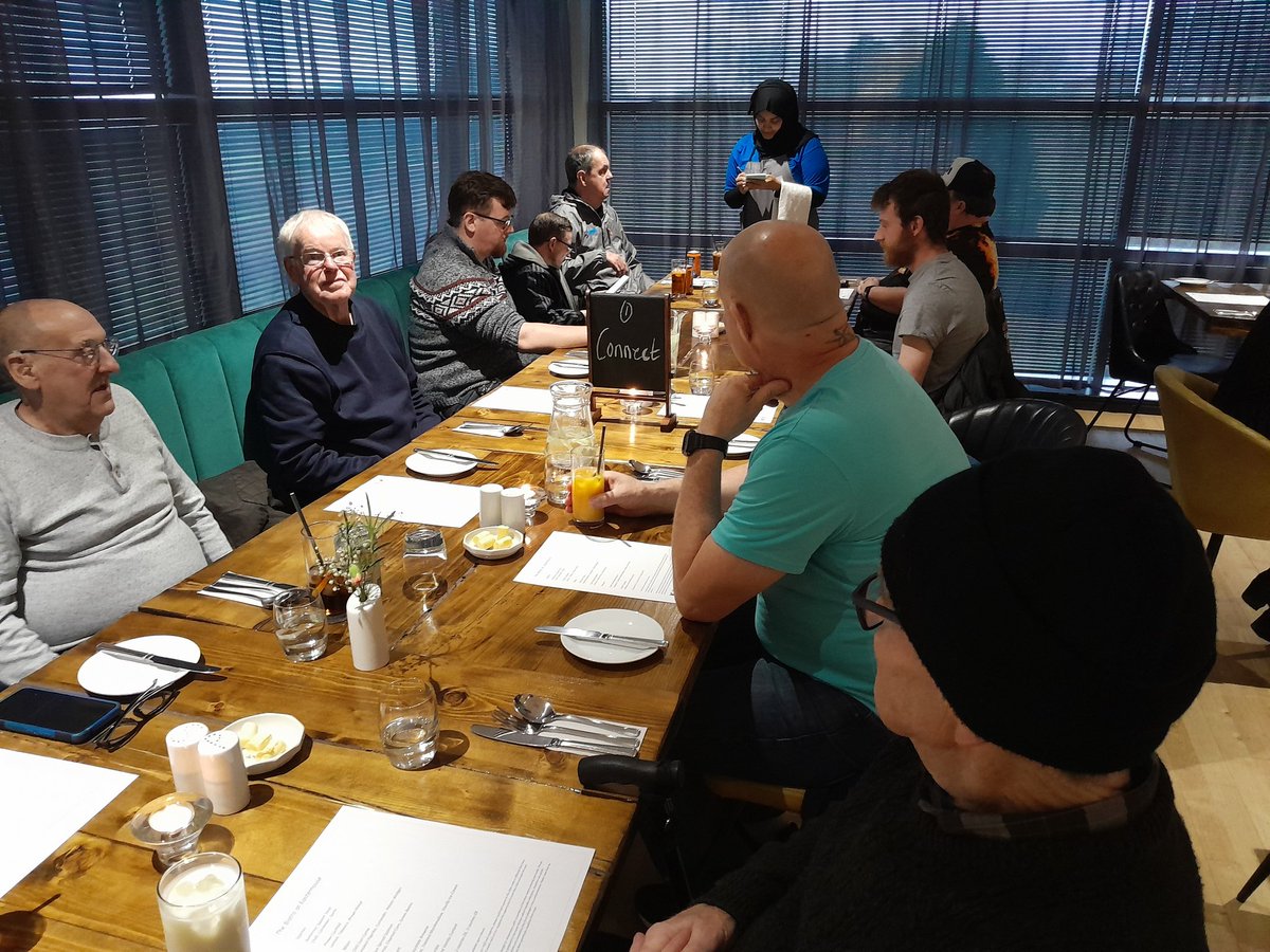 Connect Community Trust (@trustconnect) on Twitter photo What a fantastic meal and dining experience <a href="/TrustConnect/">Connect Community Trust</a> Men's club had at <a href="/GKCollege/">Glasgow Kelvin College</a> College Catering restaurant today.
Well done to all students staff (Andrea) for arranging . Great experience. What a fantastic meal and dining experience <a href="/TrustConnect/">Connect Community Trust</a> Men's club had at <a href="/GKCollege/">Glasgow Kelvin College</a> College Catering restaurant today.
Well done to all students staff (Andrea) for arranging . Great experience.