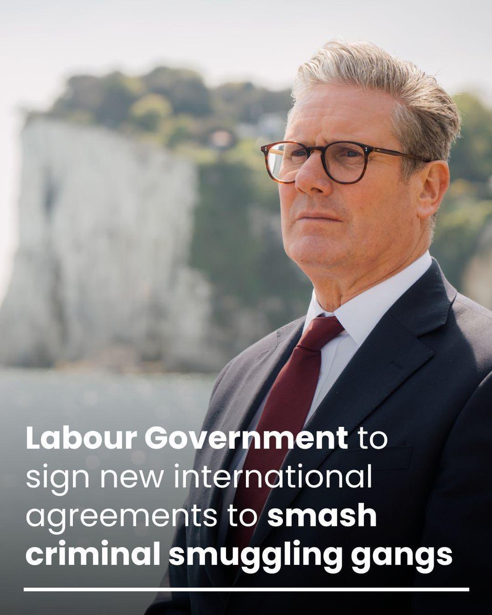 The Labour government has returned 9,400 people with no right to be in the UK - including 2,590 enforced returns, an increase of 19% on the same period in 2023.
This is a Government that takes illegal immigration seriously, if there is no right to be here, they will be deported.