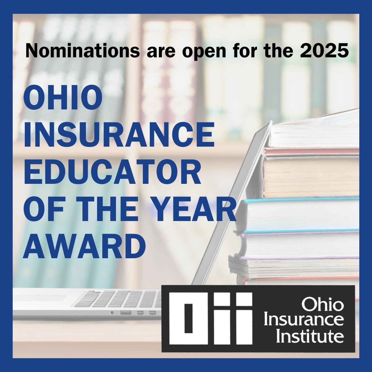 Know an outstanding #Ohio high school teacher who's going above and beyond to teach their students about #insurance and #financialliteracy? Nominate them to be the 2025 Ohio Insurance Educator of the Year!

ohioinsurance.org/education-work…