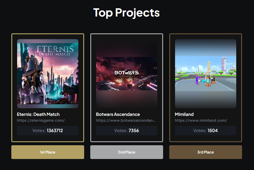 🔥 Warriors, the final battle is ON! 🔥

We're in the home stretch of the Altura Grant Vote, and with less than 8 hours left, we need YOUR strength to seize victory! 🏆

🔗 Cast your vote now: grant.alturanft.com/projects/204

Huge thanks to <a href="/altura/">Altura</a> and <a href="/BGameAlliance/">Blockchain Game Alliance</a> for this epic