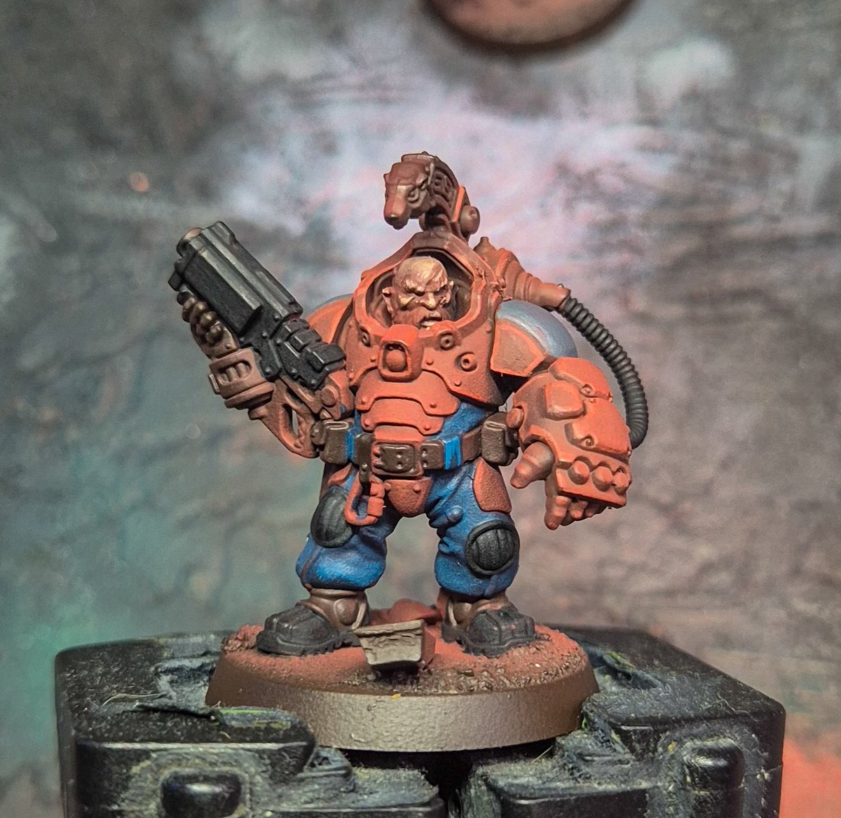 scraggin's tweet photo. Getting hyped for Kill Team 2024 - loving these Votann minis too! #WIP #wepaintminis #KillTeam https://t.co/QqtEJ3TxDg