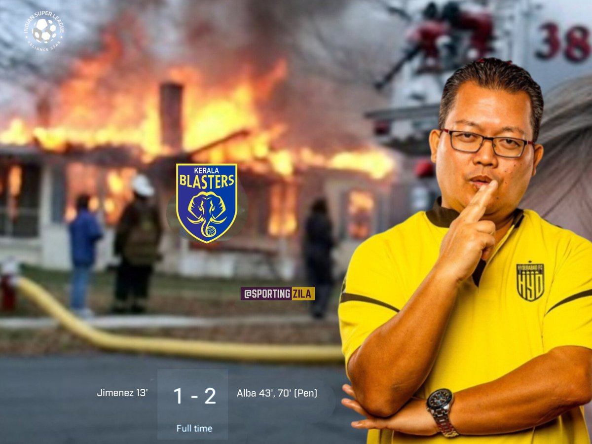sportingzila's tweet image. Kerala Blasted Again 💥 #ISL #KBFCHFC