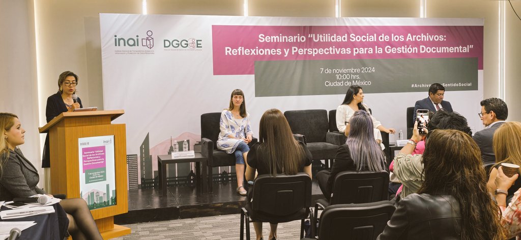 Gestión Documental y Archivos INAI tweet media