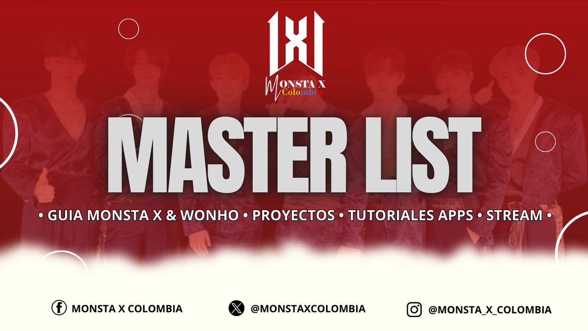 Monsta X Colombia 🇨🇴 tweet media