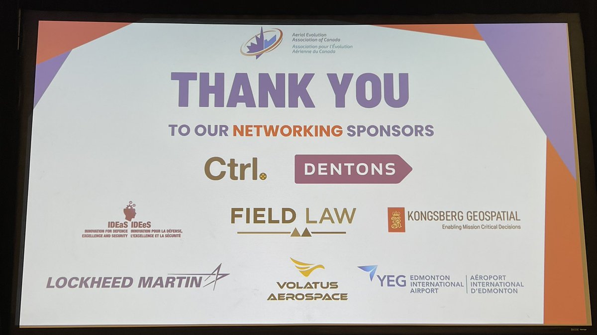 aerial_canada's tweet photo. A big and heart-felt shout-out to our sponsors for #AEAC2024. 

We couldn’t do it without you! ❤️ https://t.co/Nu6Lktt9r5