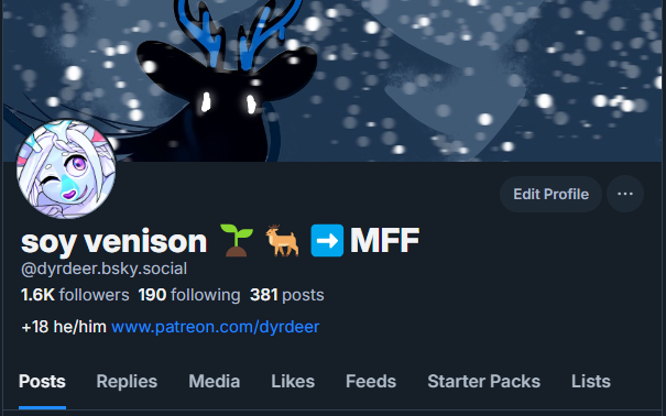 soy venison ➡️ MFF!🦌🌱 tweet media