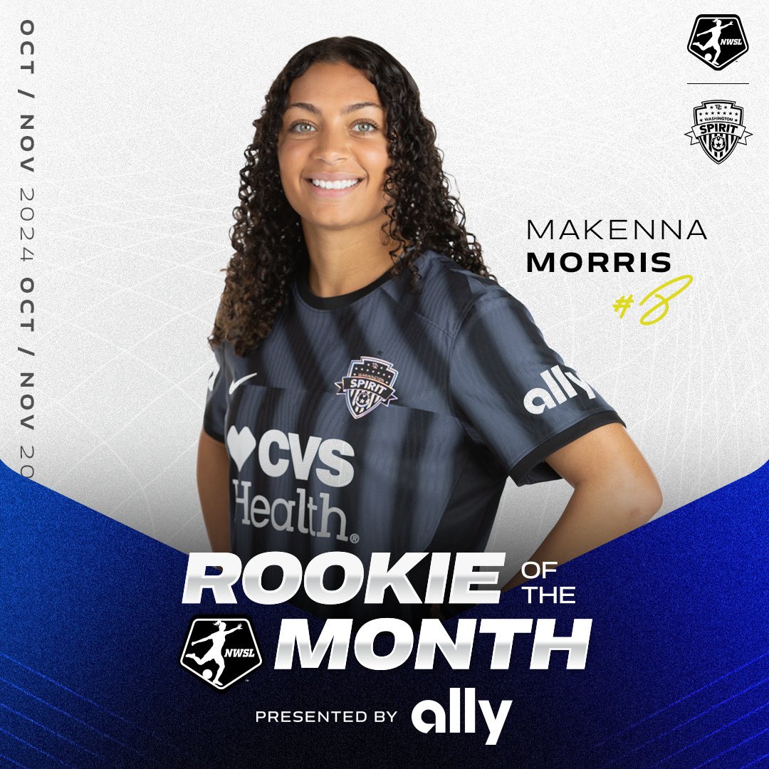 This one is extra special.

Repping her hometown, Makenna Morris wins the October/November Rookie of the Month presented by <a href="/Ally/">Ally</a>.