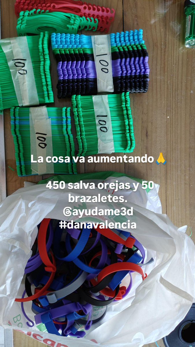 Pues vamos por buen camino 💪. 
<a href="/Ayudame3D/">Ayúdame3D -📍+60 países.</a> si os lo puedo dejar en algún sitio me lo cometáis. 
Si no lo llevaré algún sitio para que lo mandé. 
Gracias de 💚
#danadevalencia