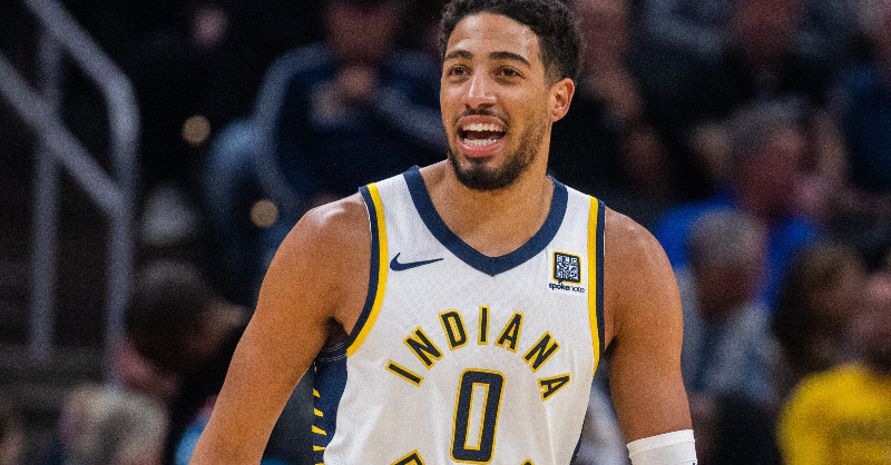TylerSmith_ISL's tweet photo. It was only a matter of time for Tyrese Haliburton. The Pacers' star is beginning to find his magic again. Story-