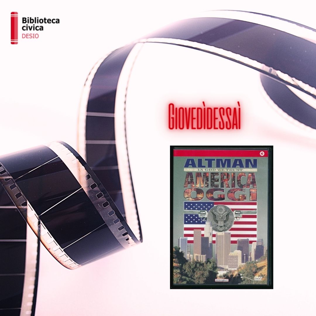 #7novembre2024
#Highlights #elezioniamericane e #donaldtrump 
#giovedìdessaì  propone #americaoggi di #robertaltman  qui il trailer del film youtube.com/watch?v=I8buKc…
qui il #dvd in catalogo brianzabiblioteche.it/.../bria:catal…