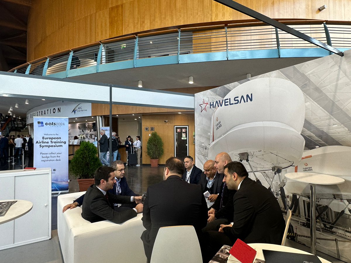 havelsanglobal's tweet photo. EATS 2024 has been a resounding success! 

We are proud to have shared HAVELSAN’s civil aviation training solutions with so many industry experts. 

Thank you to all attendees and partners for making it memorable. 

#HAVELSAN #EATS2024 #AviationTraining https://t.co/VsLoGIG7yj