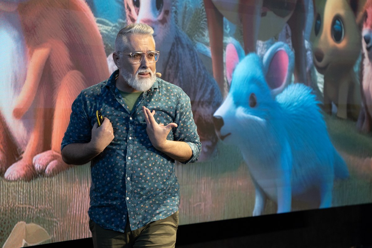 "Igual que vosotros tenéis a <a href="/IbaiLlanos/">Ibai</a>, mis influencers han sido Attenborough, Cousteau y Félix Rodríguez de la Fuente".

🗣️<a href="/pedroalvera/">Pedro Alvera</a> durante su charla en La Nave, en la que nos ha mostrado el proceso creativo detrás de la elaboración de documentales de naturaleza.