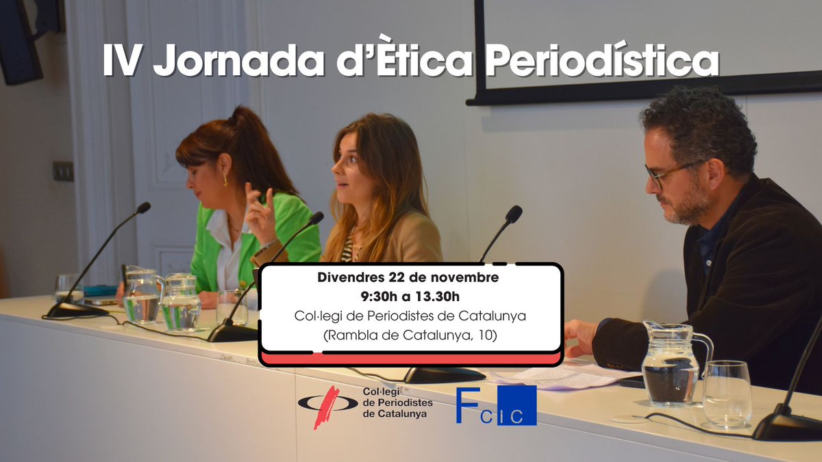 periodistes_cat's tweet image. 🗓️Aquesta edició explorarà els reptes de la #IA generativa i els seus biaixos, la cobertura de les #guerres a través de les xarxes socials, la creixent #polarització i molt més!

💥Experts de referència t&apos;hi esperen
🕘22/11 - 9.30h
✍️Inscripcions

🔗periodistes.cat/actualitat/not…