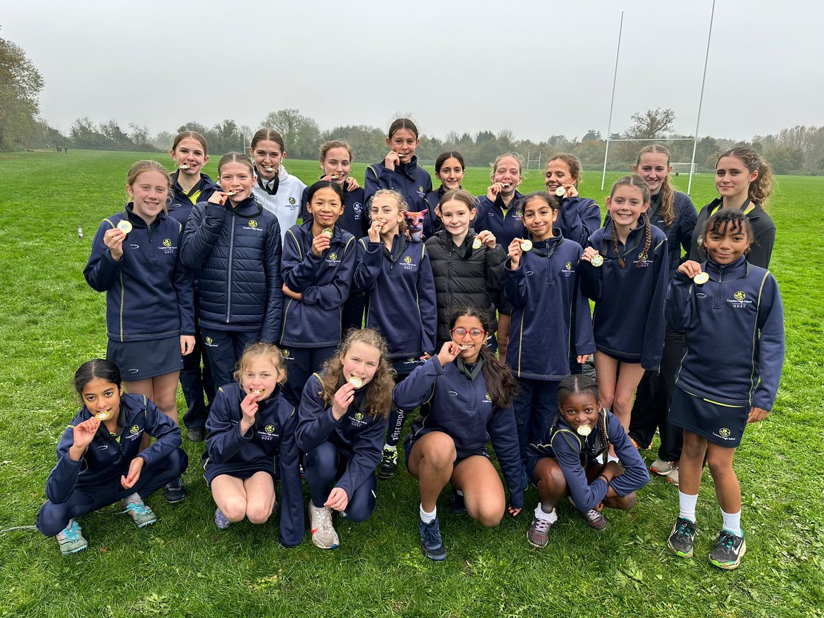 Croydon High School (@croydonhigh) on Twitter photo Huge congratulations to our <a href="/CroydonHighJnrs/">Croydon High Juniors</a> and Senior overall @GDST Cross Country Champions at the #GDSTrally! 🙌🥇🏆🏃♀️
<a href="/CroydonHighPE/">Croydon High Sport</a>
#AspireWithoutLimits
#EveryGirlEvertDay Huge congratulations to our <a href="/CroydonHighJnrs/">Croydon High Juniors</a> and Senior overall @GDST Cross Country Champions at the #GDSTrally! 🙌🥇🏆🏃♀️
<a href="/CroydonHighPE/">Croydon High Sport</a>
#AspireWithoutLimits
#EveryGirlEvertDay