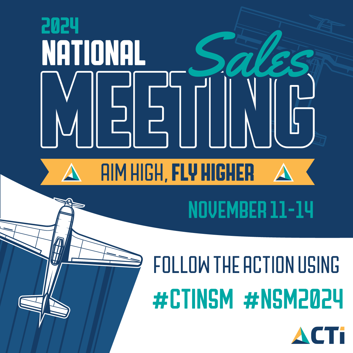 CTIAV's tweet photo. 🎉 Countdown to CTI’s National Sales Meeting 2024!
Join us as we spend the week highlighting our sales team, learning from industry leaders and guest speakers, and showcasing the latest #AV tech!
Follow along the fun on all platforms using #ctinsm & #nsm24 for updates! 🌐 https://t.co/o881VnkGEK