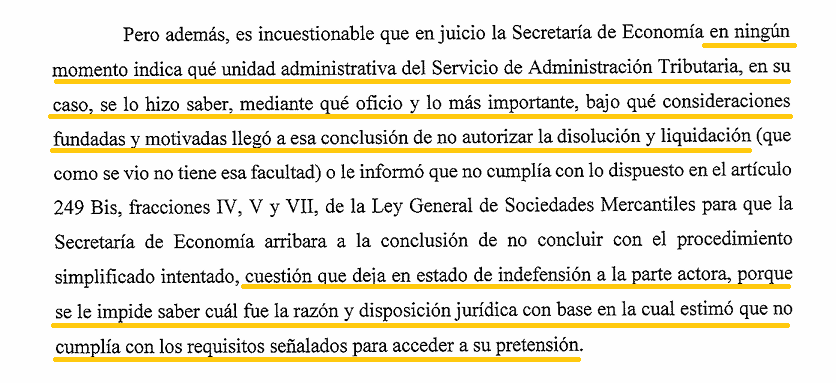 murguia_gerardo's tweet image. Es ilegal, el no permitir la liquidación "exprés" del art. 249-Bis de la LGSM por sostener de manera simple que no se acreditan los extremos como se muestra en la imagen 👇situación que la Sala estima ilegal...
Si alguien desea la sentencia deje su correo y rt