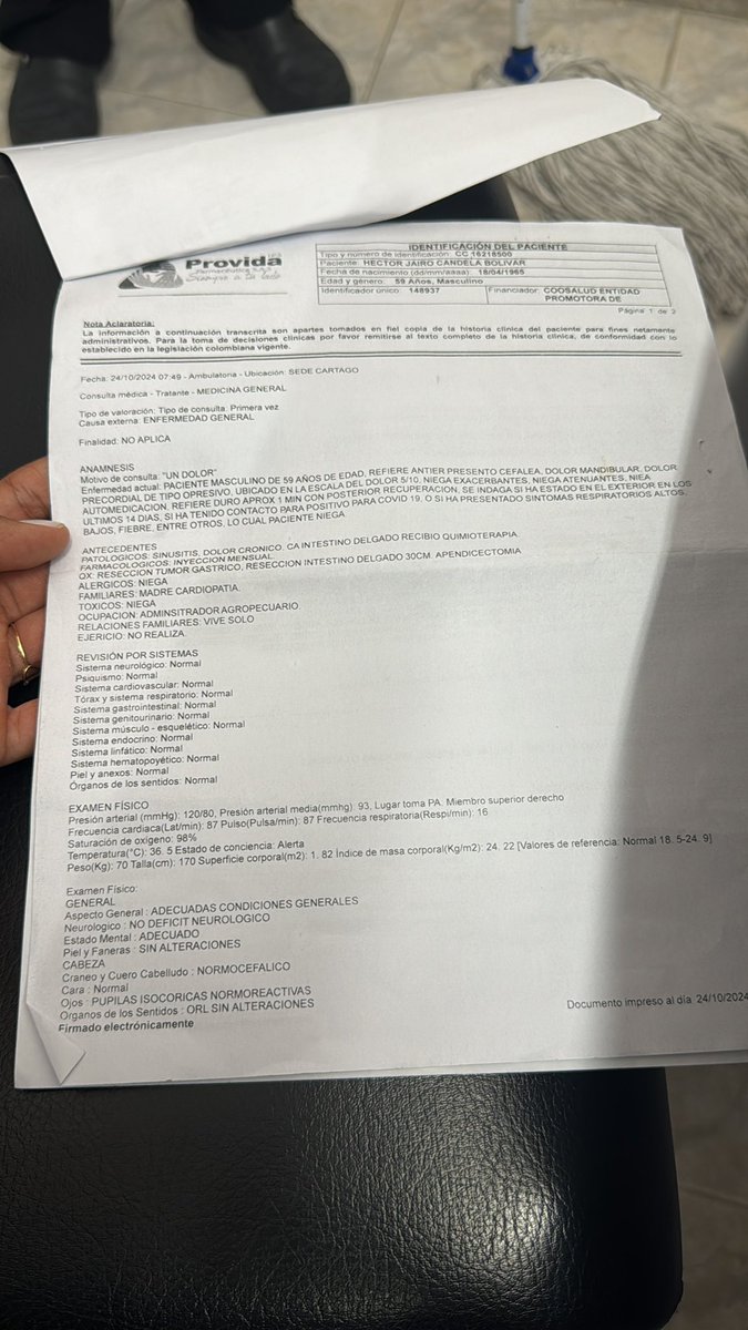 ManuelaCandel10's tweet photo. @Supersalud @MinSaludCol @Coosalud_  mi papá necesita un tac y le dieron cita para 8/11/24 y le cancelan y se l pasan para 05/2025 que esperan que él se muera para atenderlo? Y un electro para 06/2025 están locos 
Ayuda !! https://t.co/ci40YuxlSO