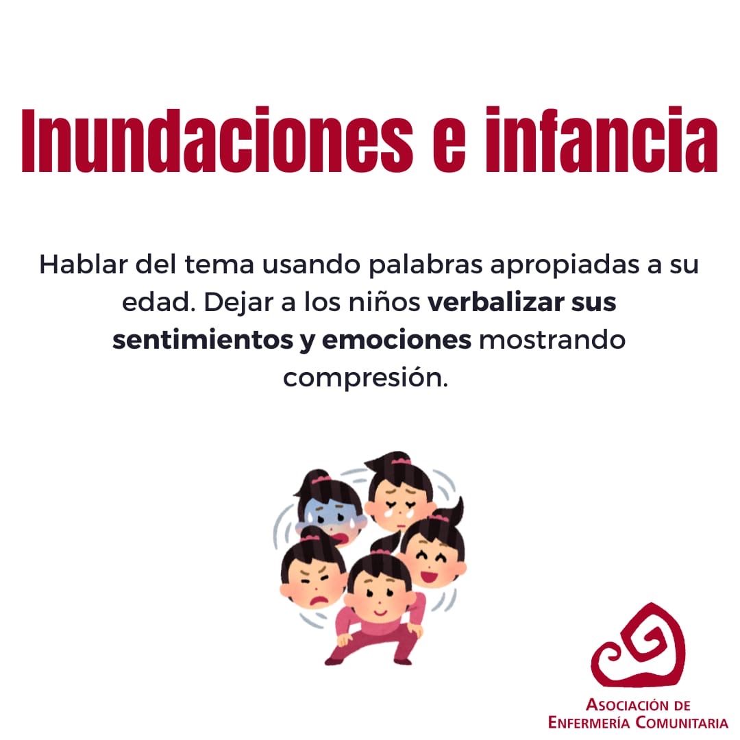 AECTUIT's tweet photo. NO NOS OLVIDEMOS DE ELLOS👧🏾🧒🏼👶🏿👦🏻👱🏽‍♀️
Consejos y recomendaciones para los más pequeños de la casa. Parte 1 #dana #infancia #enfermeras https://t.co/RDzkgAiTZh