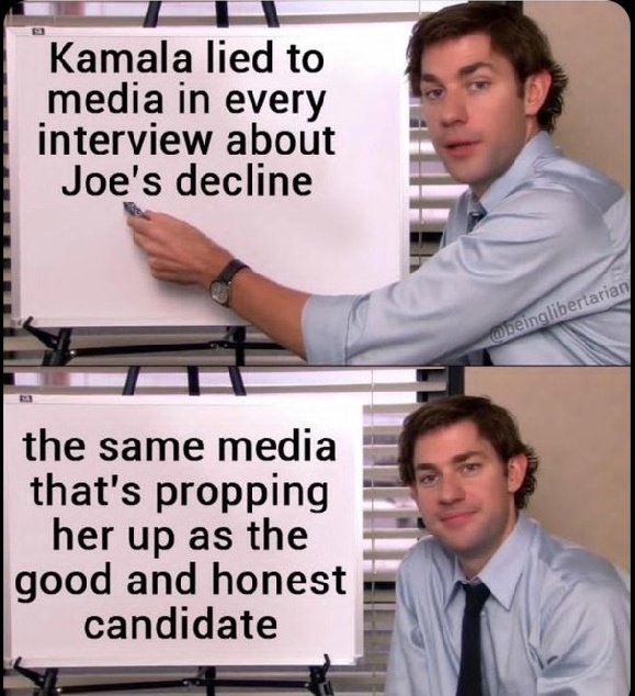 bstrat515's tweet photo. @DramaAlert People judged Kamala by her actions &amp; a majority of us didn't like what we saw. It's as simple as that! https://t.co/vis30KgKyw