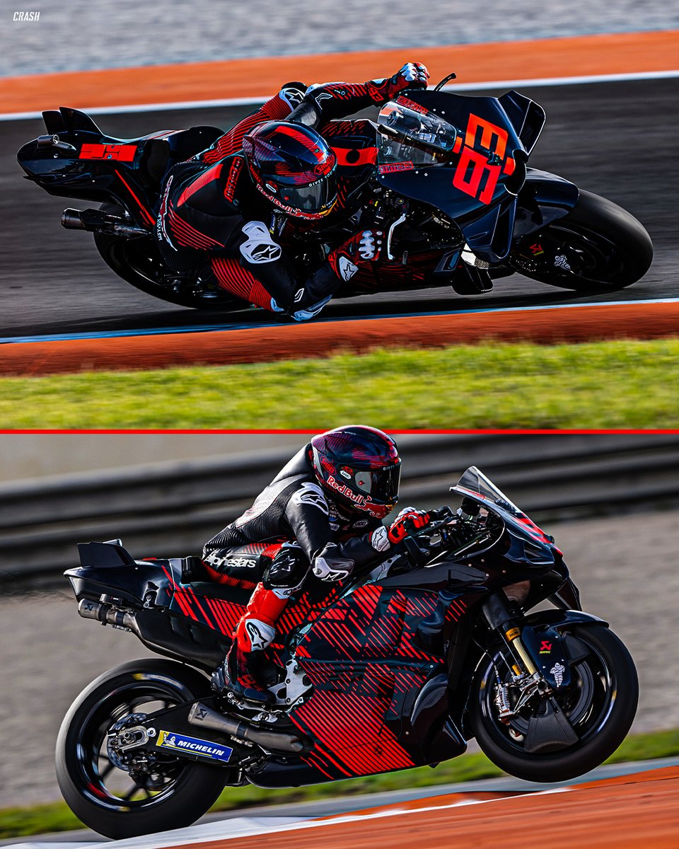 Marc Marquez's Gresini test livery. Simply brilliant 😍

#MotoGP
