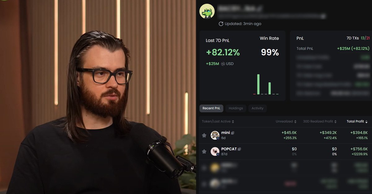 ZachInvest's tweet photo. This is Murad Mahmudov

He turned $25 millions on memecoins

And predicting the next super memecoin cycle.

Here's his biography and insider wallets with 100% winrate 🧵👇 https://t.co/yAvJWnOxZF