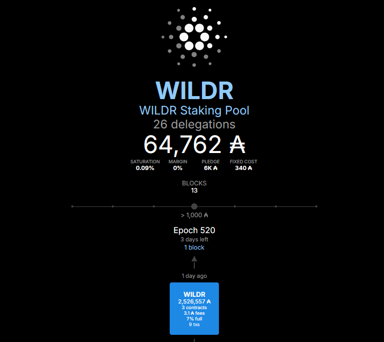 wildr_pool's tweet photo. Hey #Cardano  #CardanoCommunity 
13th Block  😍🥳
Let's keep growing 🫶🙌
#GetWildr WILDR spo https://t.co/vGgnojiqfz