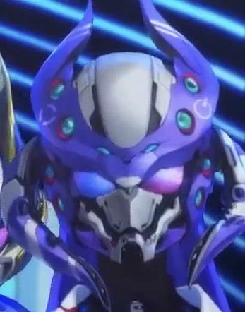 星導のフルフェイスマスクさぁ、見れば見るほど良いんよ。このタコの吸盤みたいになってる所、星導の瞳のカラーと一緒だからね。マジ毒々しくてサイコー。 