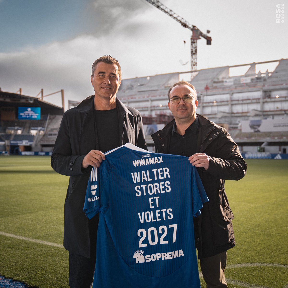mmoessmer's tweet photo. @WalterStores, marque du groupe TIR Technologies , est fier de prolonger pour 3 années supplémentaires son partenariat avec le @RCSA ! ⚽️

Aux côtés de #MarquisesStores, autre marque du groupe, nous soutenons le club depuis 2012, année de reprise par Keller Marc … https://t.co/7OHM2NT8oM