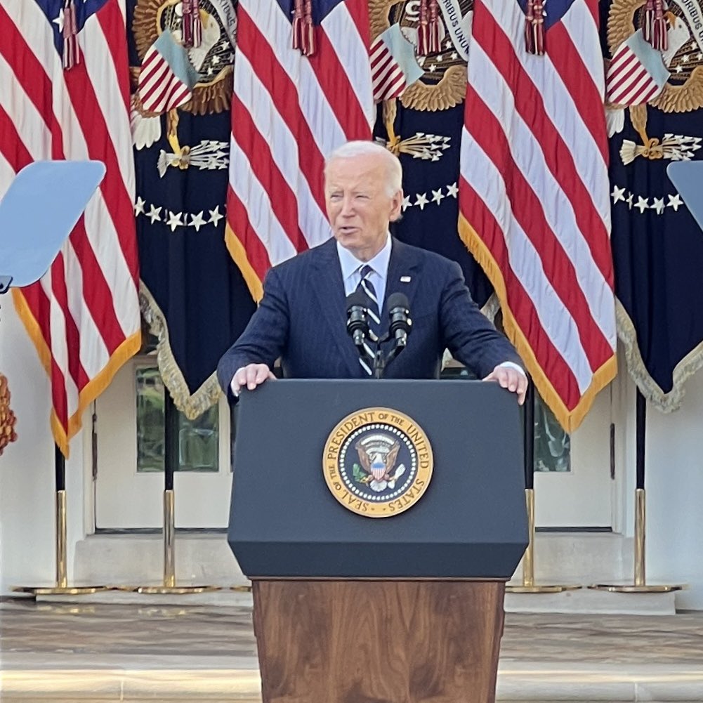 Biden: We accept the choice the country made. On Jan. 20, we’ll have a peaceful transfer of power here in America.