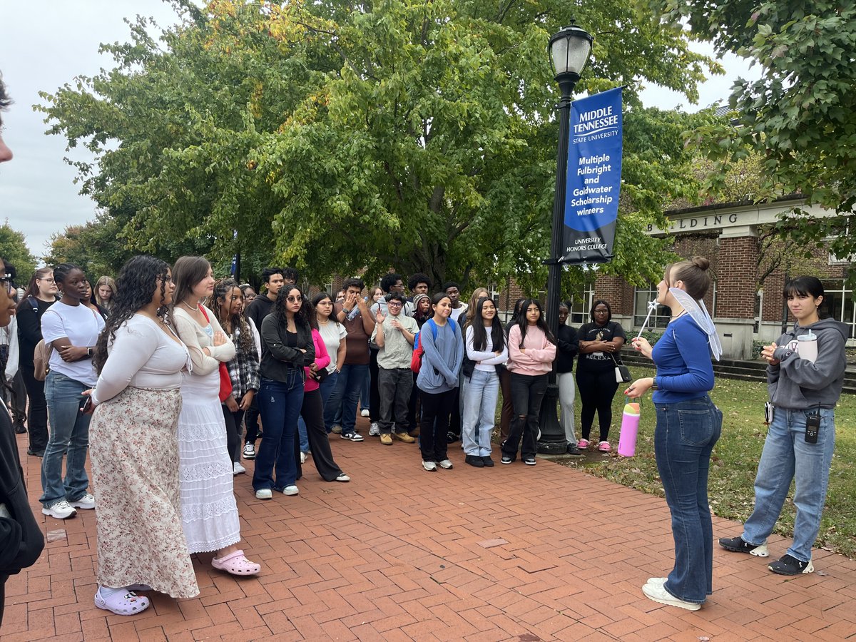 LaVergne High Early College at Motlow State (@lhearlycollege) on Twitter photo Planting the seeds that lead to four-year degrees--<a href="/MTSU/">Middle Tennessee State University</a> welcomed <a href="/LHSintheNews/">LaVergne High School</a> Early College juniors for a campus tour. The icing on the cake?! A photo op with MT's homecoming queen AND Early College graduates, Jorgan and Henry. Planting the seeds that lead to four-year degrees--<a href="/MTSU/">Middle Tennessee State University</a> welcomed <a href="/LHSintheNews/">LaVergne High School</a> Early College juniors for a campus tour. The icing on the cake?! A photo op with MT's homecoming queen AND Early College graduates, Jorgan and Henry.
