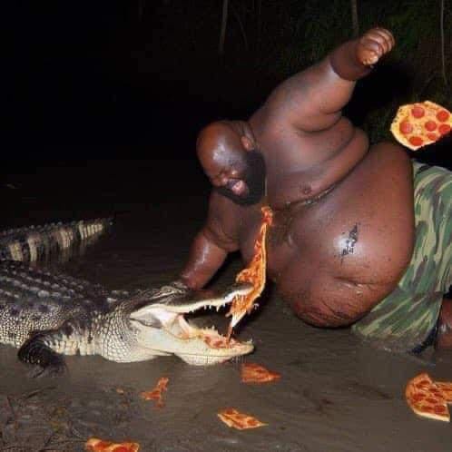 fat nigga crocodile pizza | $FNCP tweet media