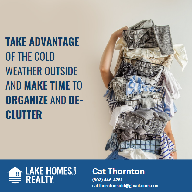 catthornton's tweet photo. Don't let the cold weather get you down! Take this time to tackle some indoor home projects or decluttering you've put off!
#LakeHomesRealty #LakeLife #LakeLifestyle #LakeLiving #LakeHouse #LakeVibes #LakeFun #LakeLove #Lakeside https://t.co/bm0MPxnwnP