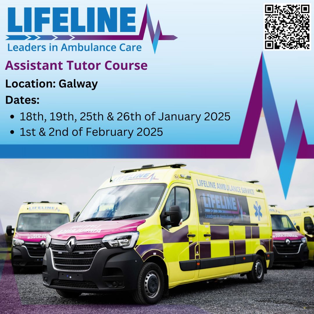 There is limited space left in both our upcoming instructor courses, book now before it’s too late! You can sign up by scanning the QR code or through our website. #LeadersInAmbulanceCare #🚑🩺