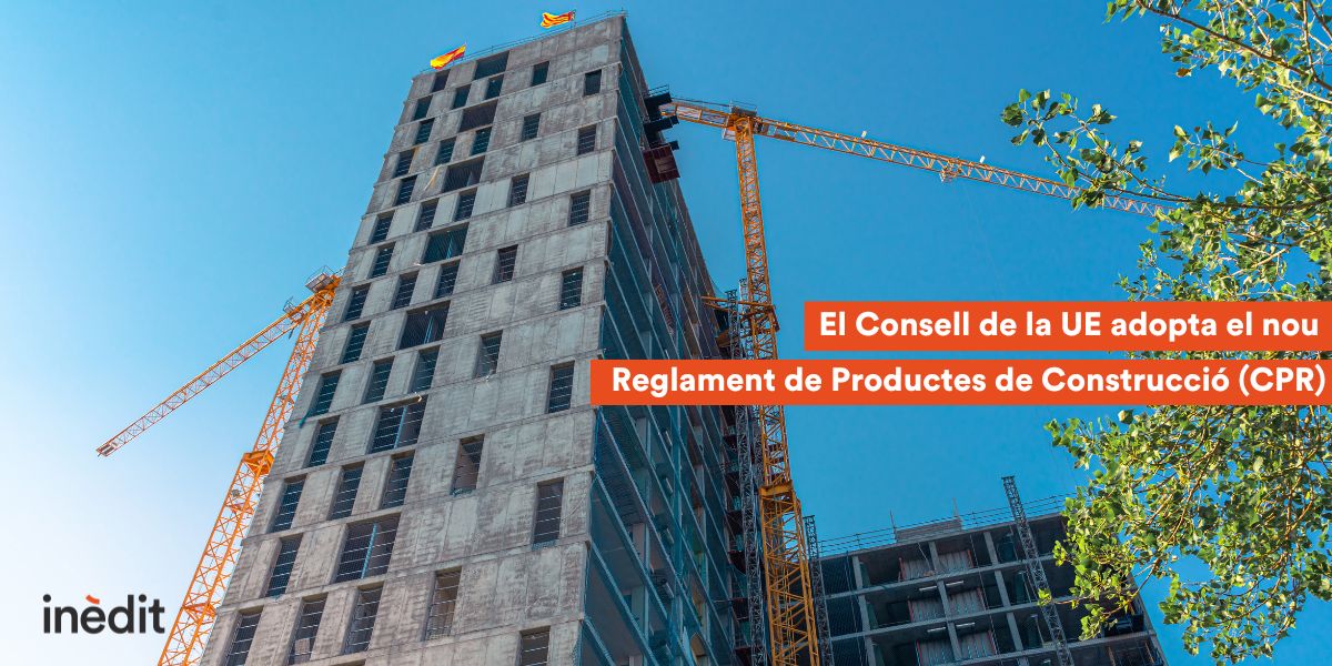 🏗️ La Comissió Europea adopta el nou Reglament de Productes de #Construcció, que obliga el càlcul de l'impacte ambiental dels materials de construcció en totes les etapes de la vida útil segons la norma europea EN 15804.

Més info: bit.ly/4fxH1qL
