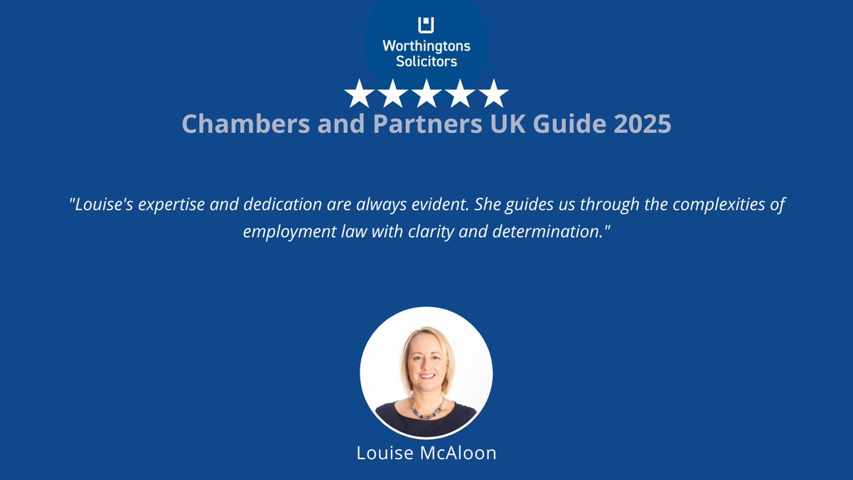 🎉Client feedback for our <a href="/LouiseMcAloon10/">Louise McAloon</a> 

#employmentlaw #chambersandpartners
