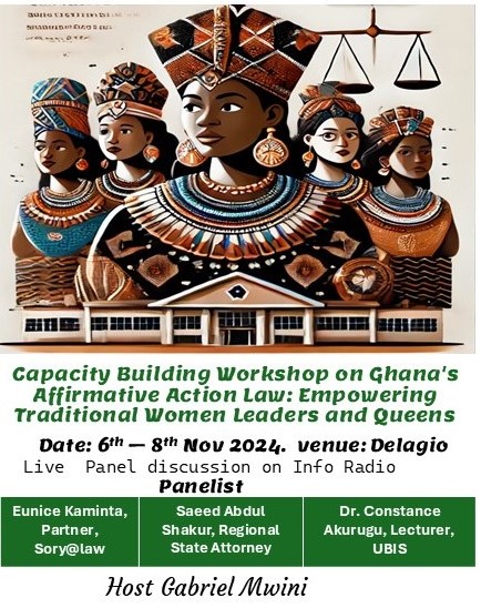 Exciting news! From Nov 6-8, CIKOD is hosting a capacity-building workshop in Wa to empower Ghana's traditional women leaders on the new Affirmative Action Law. The goal? Strengthening women’s voices in governance!
facebook.com/share/p/159dpe…