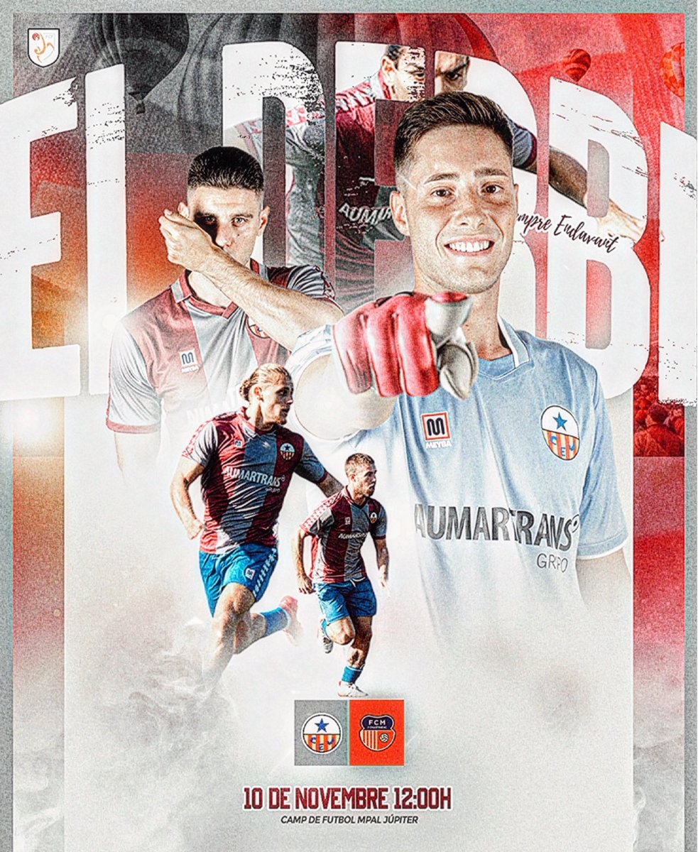 𝐂𝐨𝐦𝐞𝐧𝐜̧𝐚 𝐞𝐥 𝐜𝐨𝐦𝐩𝐭𝐞 𝐞𝐧𝐫𝐞𝐫𝐞!🔥⚔️ 

Ara sí que sí!! Ja tenim a tocar el Derbi d’històrics de la ciutat més apassionant dels últims temps 🙌

CE Júpiter 🆚 <a href="/martinenc/">FC Martinenc</a> 

🏆 En joc, el liderat del grup 2 de la primera divisió catalana.

Amb moltes ganes de