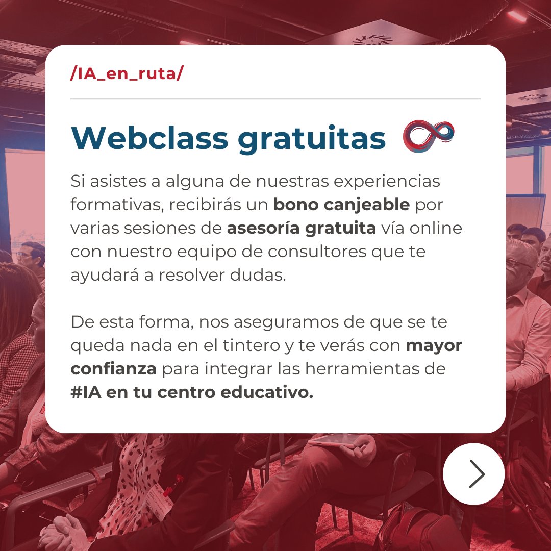 ¿Quieres unirte a nuestra ruta con la #IA? 🚗 

Tienes una plaza esperándote👇🏼