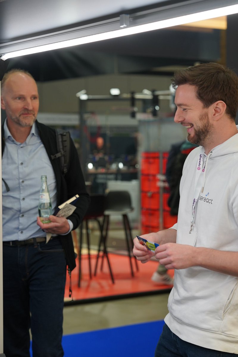 ralfgulde's tweet photo. Logistica - bring your own pick item 😊 🦾 

Haven't stopped by yet? Let's change that! Bring an item, any item, and see how our AI picks it without any training - zero shot capabilities leveraging the Sereact Vision Language Action Model. 

#Robotics #AI #Logistica #NL https://t.co/ufyCB3Vftt