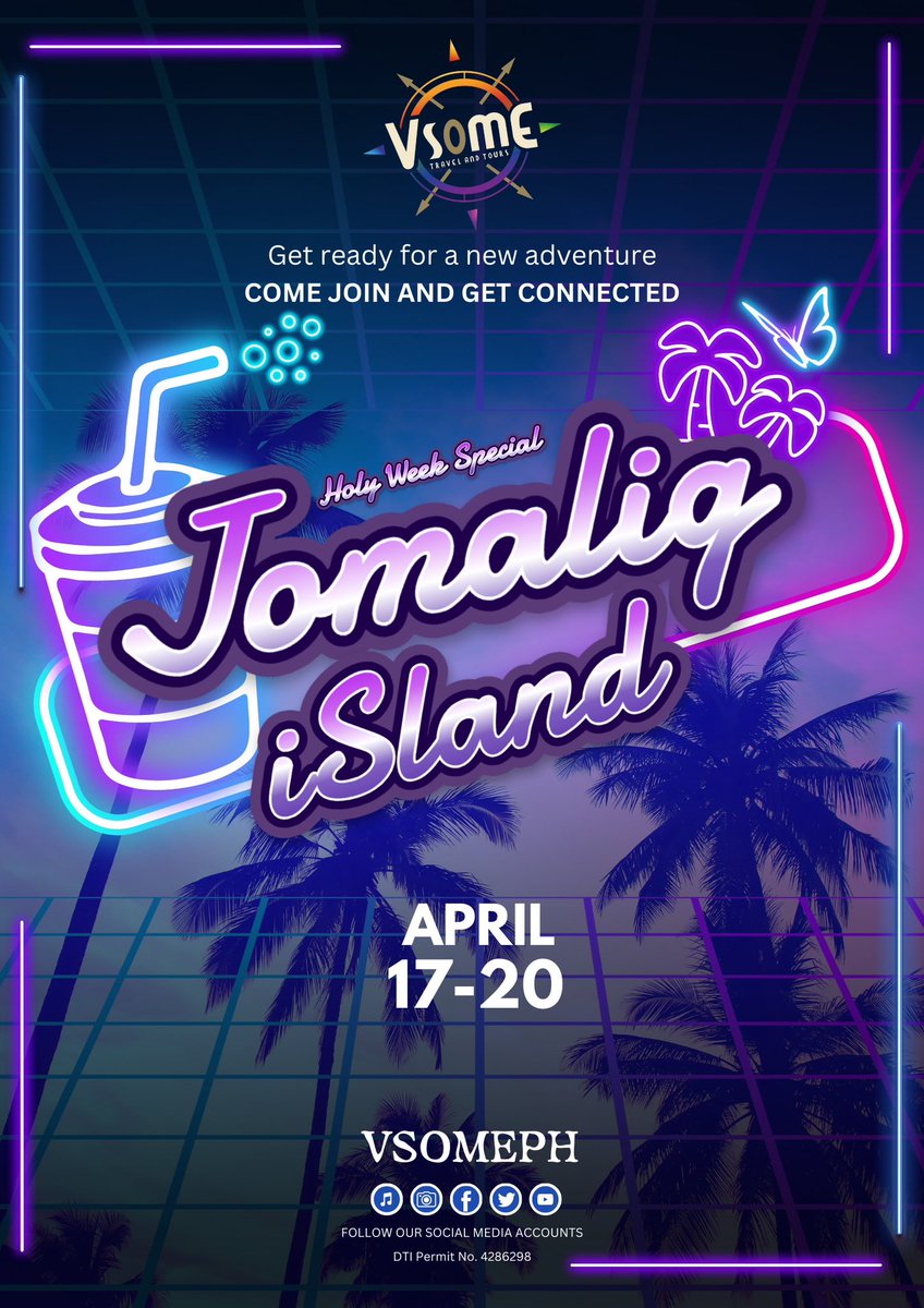 VsomePh's tweet photo. Ready For Long Weekend Holiday This April 17-20 2025 .
TEAM GAYLERA
TEAM JOMALIG ISLAND
TEAM ELYU
TEAM CALAYAN ISLAND
#Holyweek2025
#VsomePh https://t.co/B8eGIzRXGp