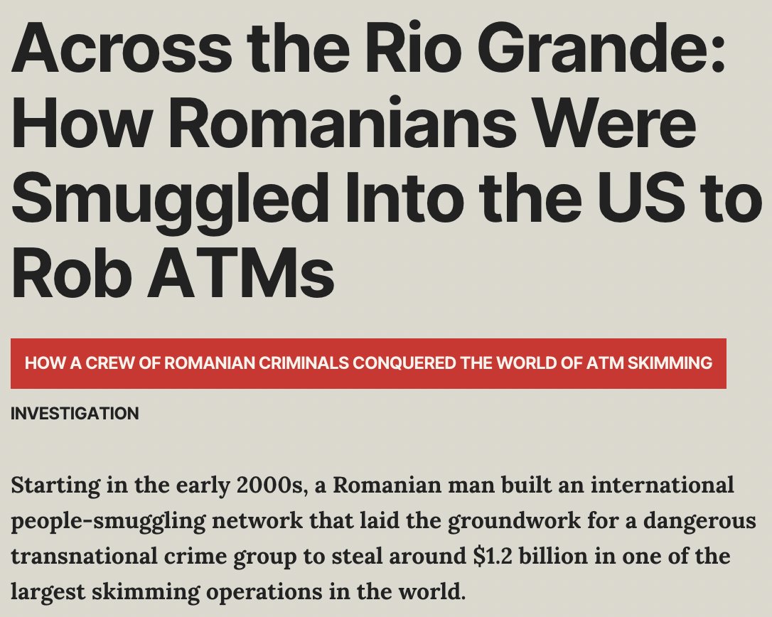 Daily_Robmania's tweet photo. My cousin Mihai and I just came back to Romania. We were in the USA helping our cousin Sandu. He told us we were coming to help Kamala win the vote, but instead, he made us rob ATMs. Me and Mihai had never seen such devices before, so we were caught and deported back. 😢🇷🇴 https://t.co/GwEgP5FCYT